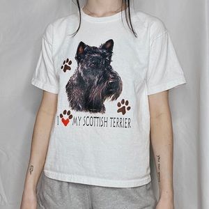 Scottish Terrier Graphic T-shirt